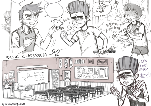 ONE HELLUVA COMMISSION FOR @the-wizard-dipper! Yah’ll know that Masters Academy AU we keep batting b