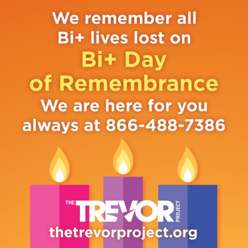 elizajanesface:  thetrevorproject:   In March, we are raising awareness about @biresourcecenter&lsqu
