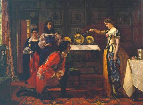 Beatrix Knighting Esmond  (1857)Augustus Egg 