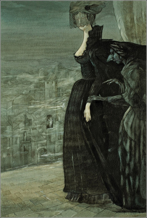 le-plus-beau-des-mensonges:  The Bloody Chamber and Other Stories, by Angela Carter Illustrated by I