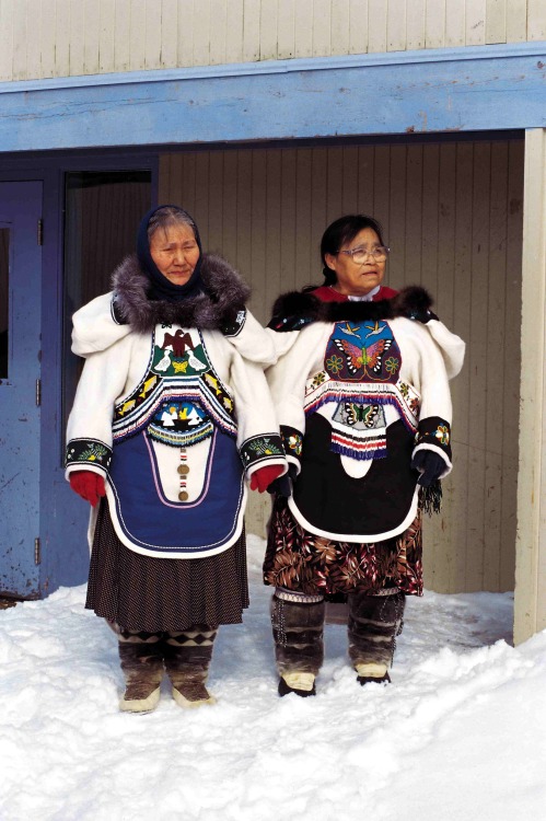 nativeamericannews:TudjaatTudjaat are Madeleine Allakariallak and Phoebe Atagotaaluk, two Inuit wome
