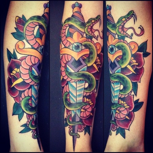 fuckyeahtattoos:  done by me Romeo Lacoste of San Diego,Ca