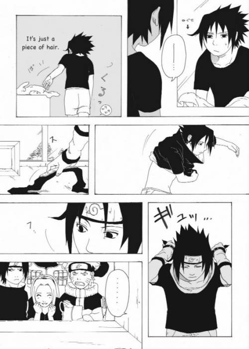 shyskylv:  Hair Dryer SasuSaku