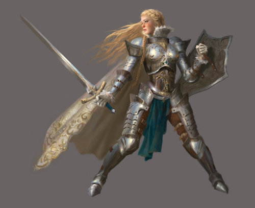 Knight Girl Yumiki Hong www.artstation.com/artwork/VzEN
