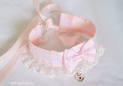 littlepinkkittenlingerie:  Baby Pink Collar