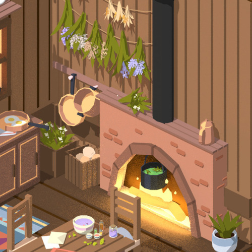 Cabin series : Witch Kitchen