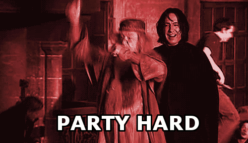 XXX dont-give-up-youre-strong:  party hard grifindor photo