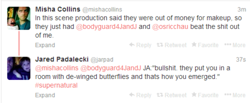 deanhime:   bless jared for tweeting what jensen says 