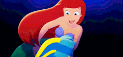 welldressedanddisneyobsessed: ariel &amp; flounder | the little mermaid