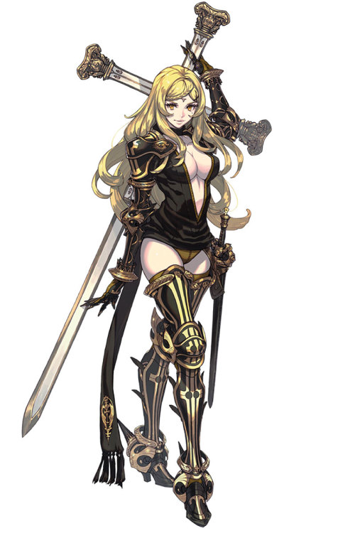anniestoll:  gameraddictions:  Three, Four and Five concept art Drakengard 3