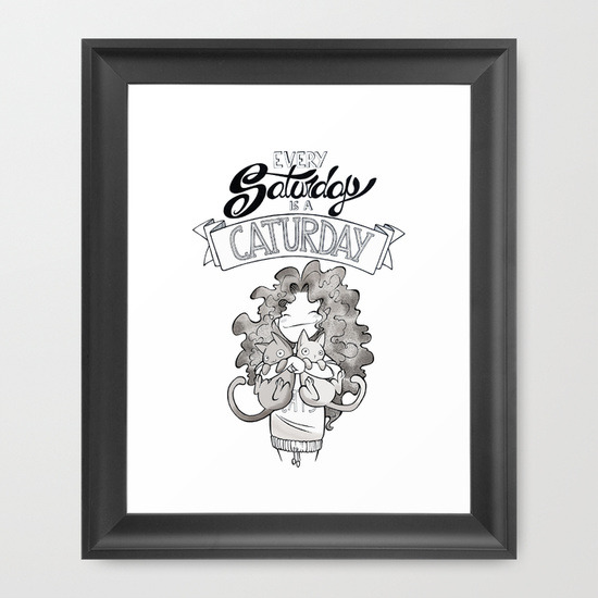 mijbilcreatures:“Every Saturday is a Caturday”I really liked that little sketch..