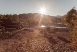 colbylarson:  Searched for a while looking for the right spot. This is it.Chetco River Camping.