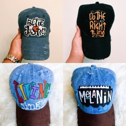 artsyasfuckk:  i kind of miss painting hats 🥲 y’all definitely supported me heavy on tumblr 🙏🏽