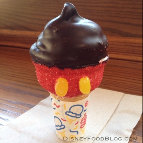 Chocolate covered Mickey Mouse marshmallow cone :)