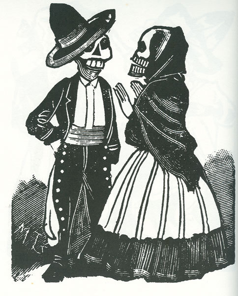 thinkmexican:  The Calaveras of José Guadalupe Posada Artist and political cartoonist