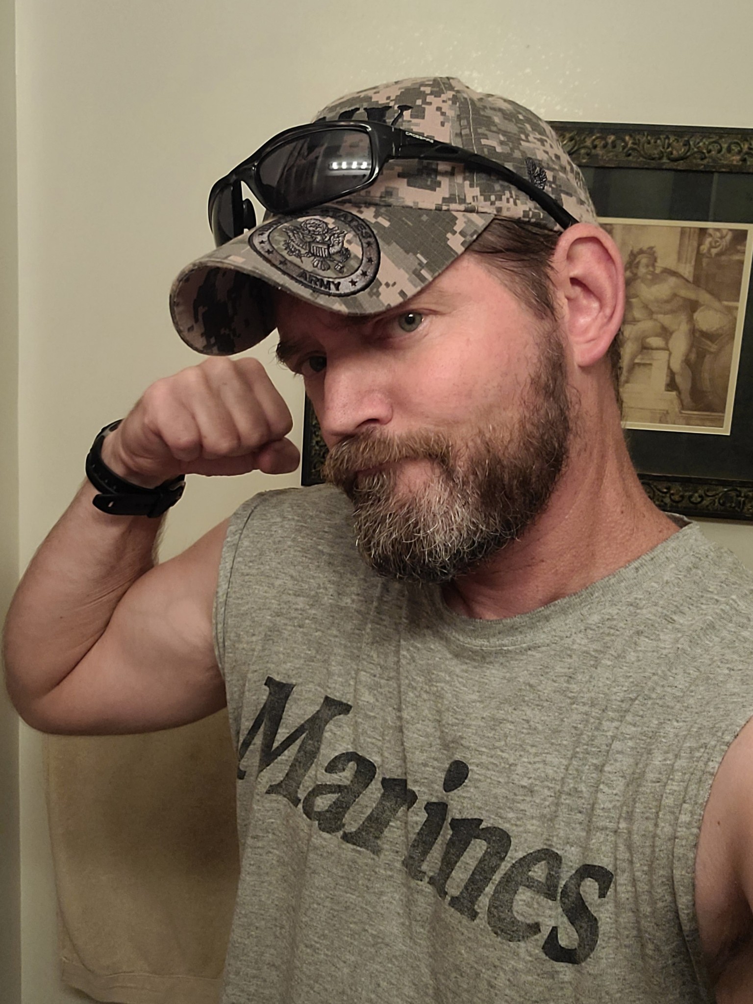 pupdaddy4u:The military didn’t want me back in ‘86 because I had asthma, allergies and a heart murmur but here I am in '21 still supporting them.