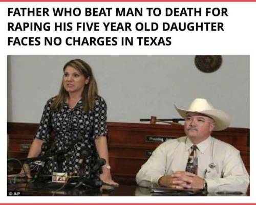 cathy-sienna-40:  takesabeating:  hicktownkindaboy:   naturallyaspirated:   wildedoesntblog:   skypig357:  sleepycleric:   kafirfreezone:  good post  great post   In Texas “he needed killin’” is still a viable defense   Sometimes, Texas makes sense