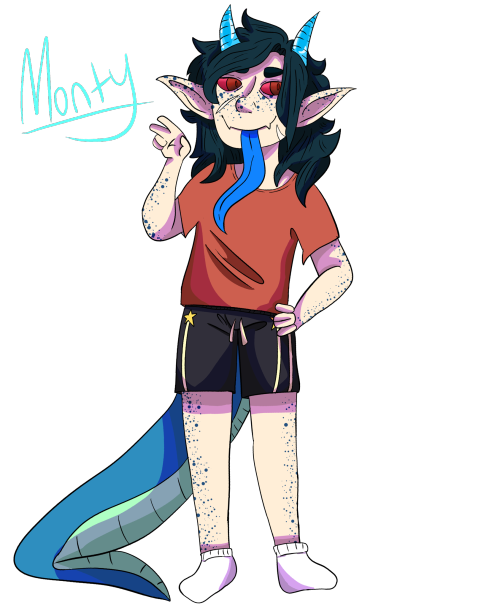 2 Posts In A Row Heres My Man Monty!!! He Is Peak Queer Fashion And I Dont Like (this Is Art Of A Real