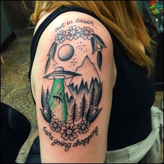 fuckyeahtattoos:  This was done at Cathedral Tattoo in Salt Lake by Adam Gibson. 