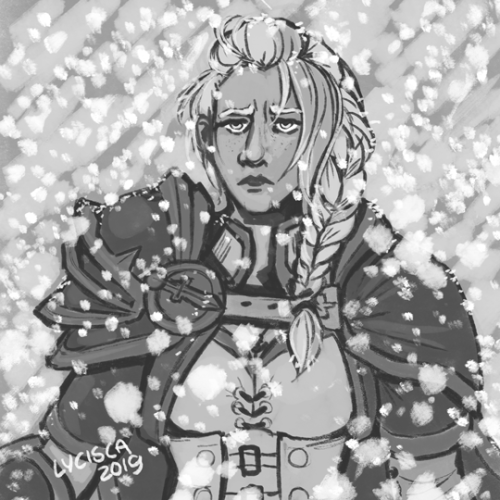 lycisca: Inktober Day 4 - Freeze