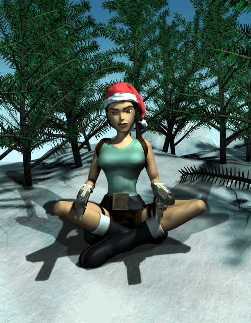 Render of Lara from Tomb Raider: Chronicles (2000).