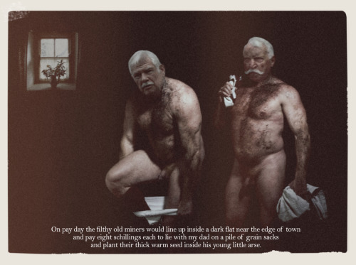 menmountain:  Filthy old miners.