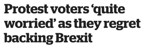 politicalmachine:americans: please learn from brexit. please realize that a “””protest vote””” could