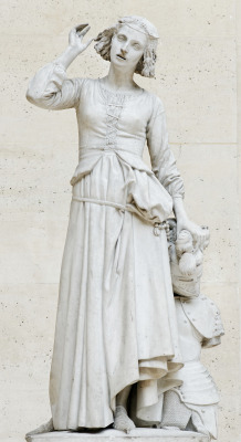 Statue-Porn:  || Joan Of Arc Listening To Her Voices, François Rude, 1842. 