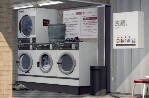 slox:SUN Laundromat / SUN Coin laundry / SUN コインランドリーHere’s the project I’ve been working on for a m