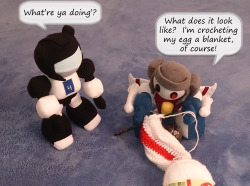 ebonykain:  ladydragon76:  goodnyte:  ladydragon76:  Starscream stole my new crochet hook.  Thankfully, he’s stopped trying to shoot everyone that comes near him.  Just… don’t try to take the eggy.  oh god I think I have a brand new shiny idea