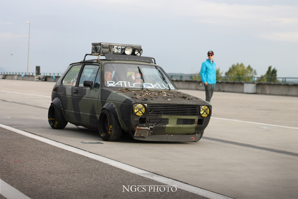 radracerblog:  VW Golf Mk1 rat style