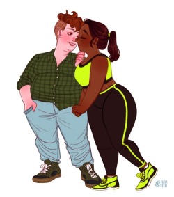 mayakern:  ‪💚 smooch 💚‬  ‪drew