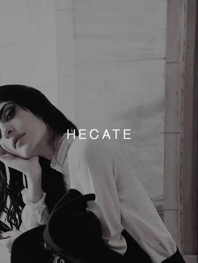 primordialnyx: @thewinedarksea‘s Mythology Meme: Goddesses (2 / 6) Hecate was the younger