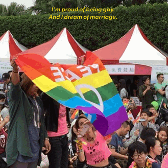 angiechuang:Support Marriage Equality in Taiwan.