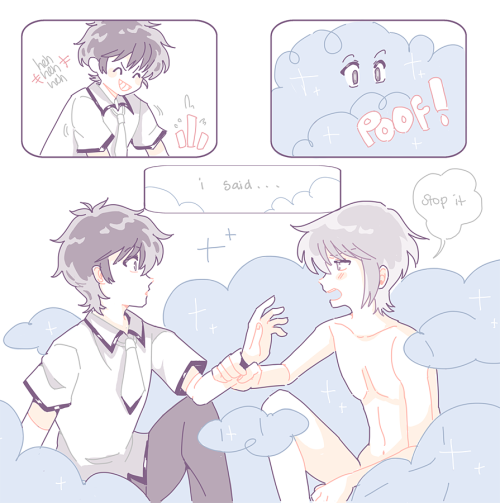 this was for the curse prompt for yukeru week haha