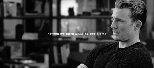 evanzski:steve &amp; natasha au! series / …so they got a life together.