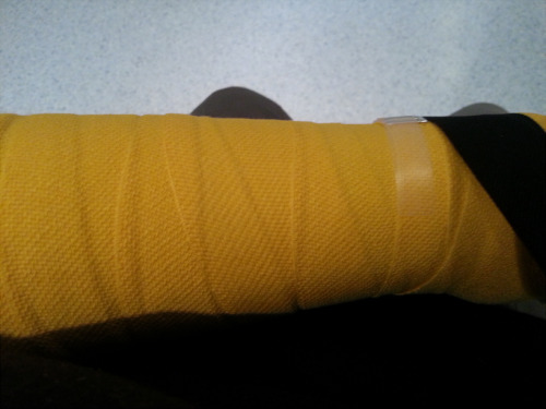 Today, I experienced how fast something totally unexpected can happen and possibly change your life for the worse. I was taking a walk with my mother and her dog. Long story short, I tripped and fell and felt my right wrist break beneath me. (I have some