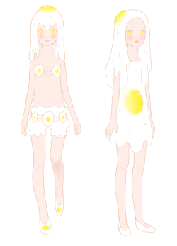 saccstry:  Egg girl doodles!  