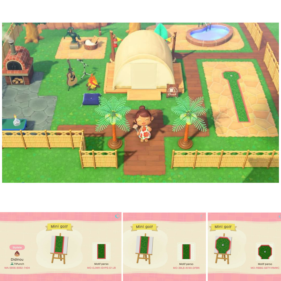 Animal Crossing Qr Closet Mini Golf Course Animal Crossing Qr Closet Mini Golf Course