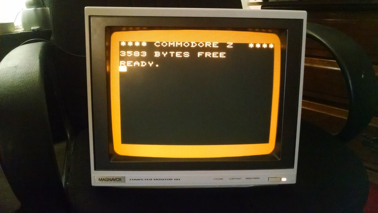 Commodore Z's Mindhouse — Magnavox Computer Monitor 80