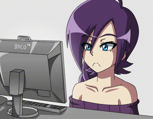 z0nesama:  bocodamond0:  i finished that zone-tan pc reaction gif animation  if anyone want to use it in the future , feel free  http://www.newgrounds.com/dump/draw/6b51223664892f100627d71b19c5d531  This is so great! Thank you, it turned out perfect.