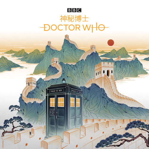 feifeiruan:DOCTOR WHO - IPoster Series: TARDIS X CHINAClient: BBC Studios · Doctor WhoTh