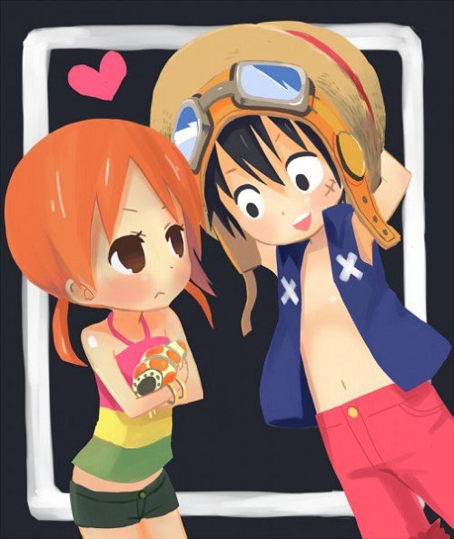 Image 61: Luffy x Nami (LuNa / LuNami) - Pirate King and Pirate QueenLike and ReblogCredits for the 