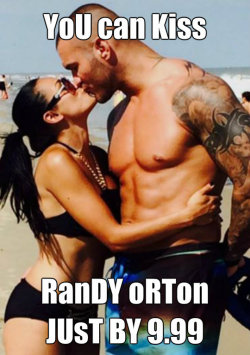 loveortongirl:  yeah orton is available lol