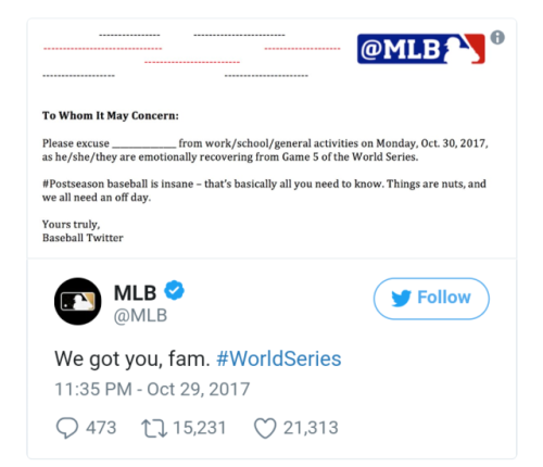 MLB respecting singular they/them pronouns love it.