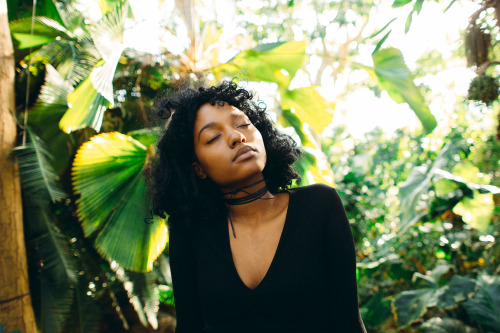 goddess-vibess:mrcheyl:At the Garden with Gabby / @fridacashflow by @MrCheylGabby’s Set