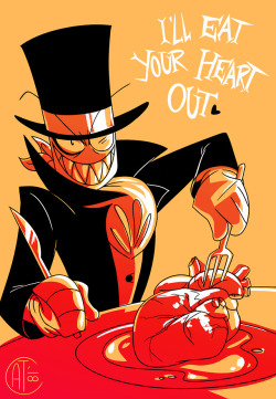 rincat21:    Hope everyone had a Villainous Valentine’s Day! Honhonhon &gt;: 3  