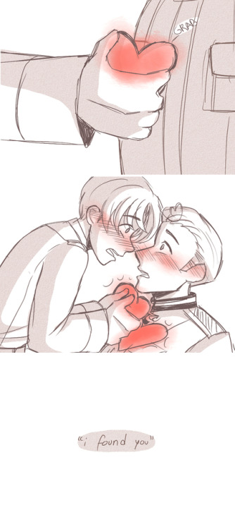 tomatoandlettuce: “In a heart beat” inspired Gerita comic~Sorry, this turned out longer 
