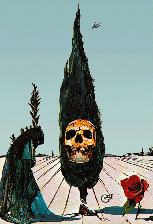 jamesusilljournal:                Salvador Dalí Tarot Deck Artworks