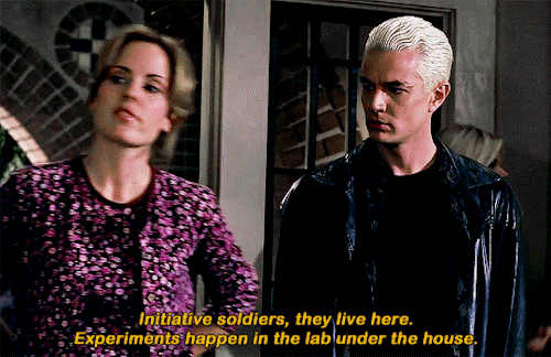 spuffygifs:BUFFY THE VAMPIRE SLAYER | S4E18: Where the Wild Things Are